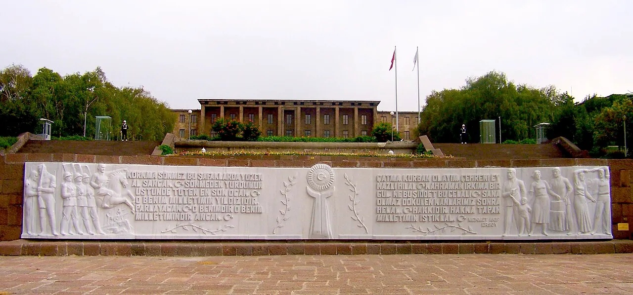 Ankara'daki TBMM binası